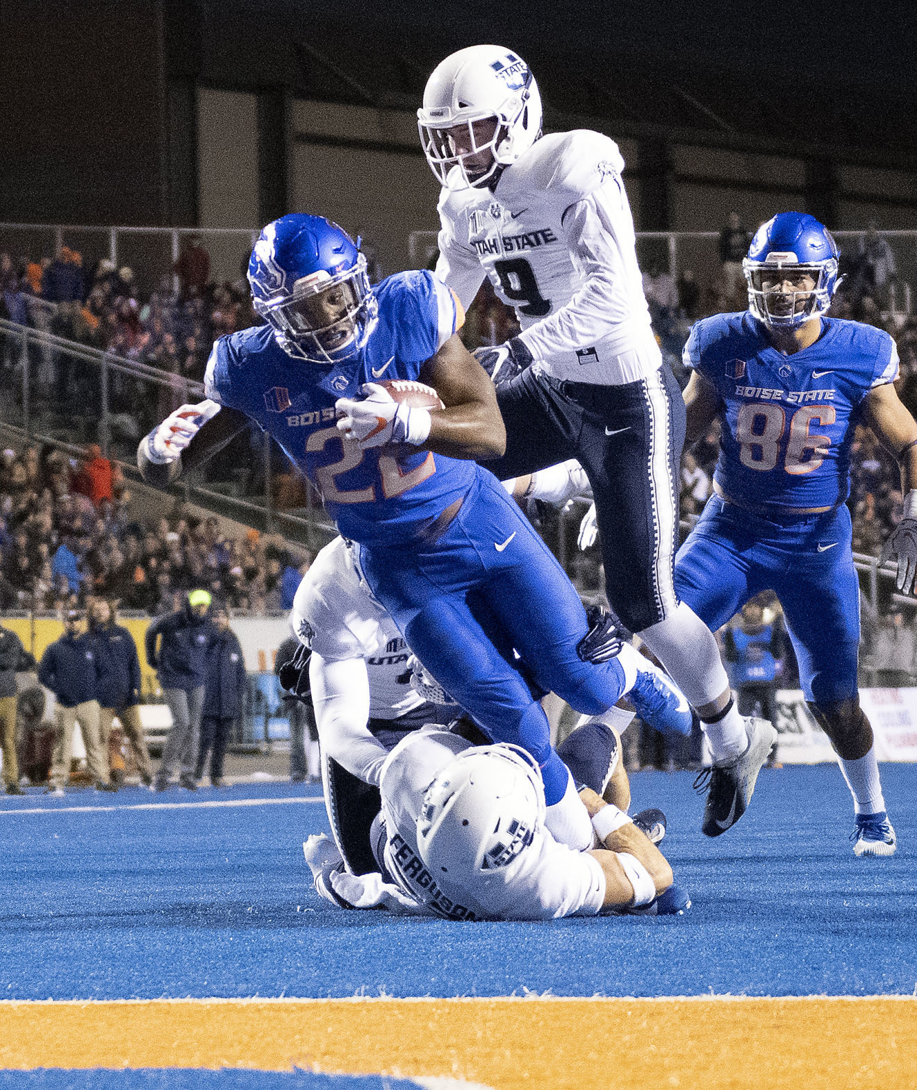 Football - Utah State Vs. Boise State